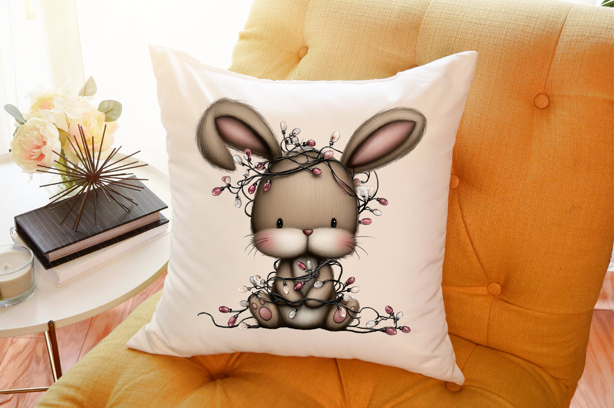 Christmas Bunny Clipart PNG Bundle