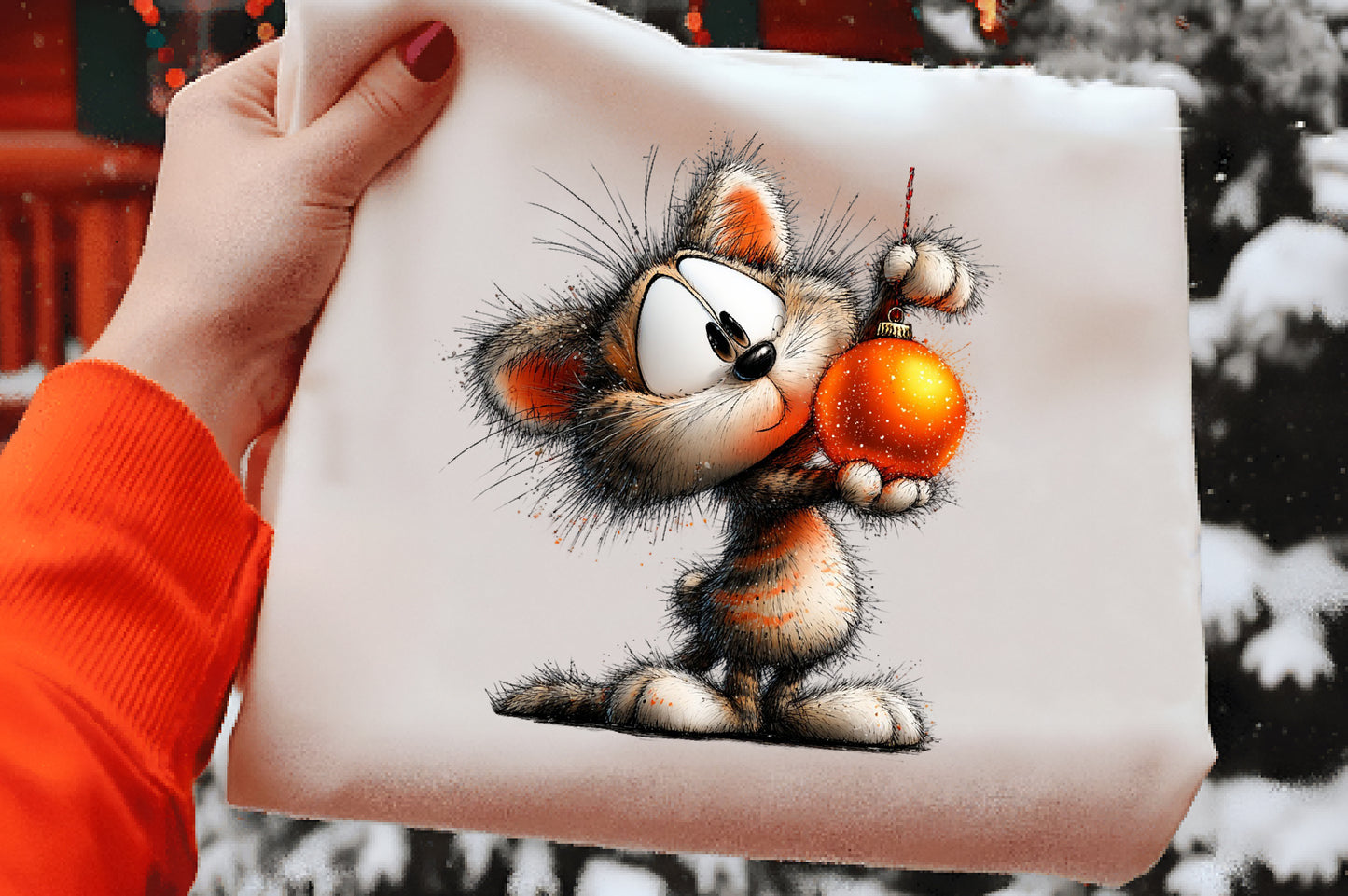 Christmas Cat Clipart PNG Cute Festive Cats