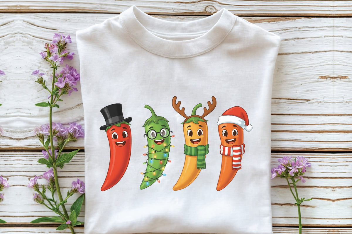 Christmas Chili Pepper PNG