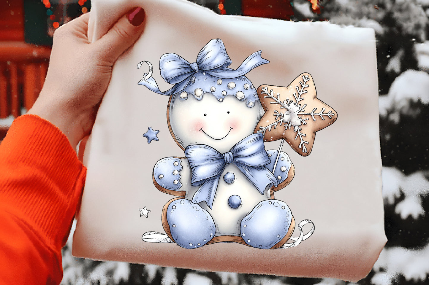 Christmas Clipart Bundle | Cute Watercolor Holiday PNG Collection | Festive Christmas Clipart
