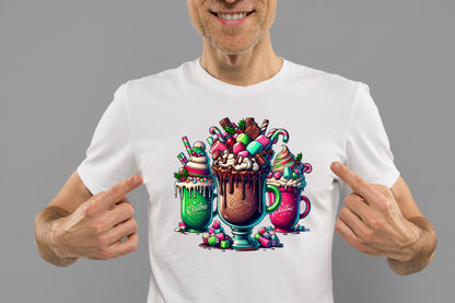Christmas Coffee Mug PNG Festive Hot Cocoa Sublimation