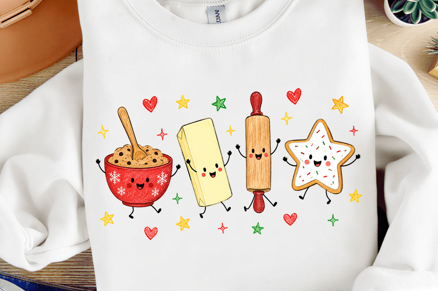 Christmas Cookie Baking Crew PNG, Cute Baking Christmas Sublimation Design