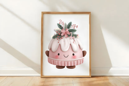 Christmas Cookie Clipart Bundle | Cute Watercolor Holiday Cookie PNG