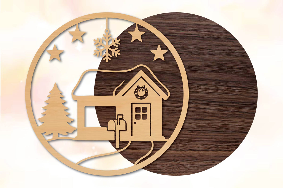 Christmas Cottage SVG