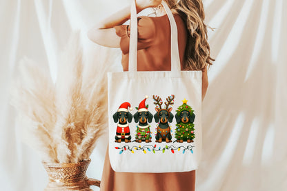 Christmas Dachshund PNG Cute Wiener Dog Christmas Sublimation