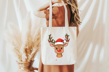 Cute Christmas Reindeer PNG Design