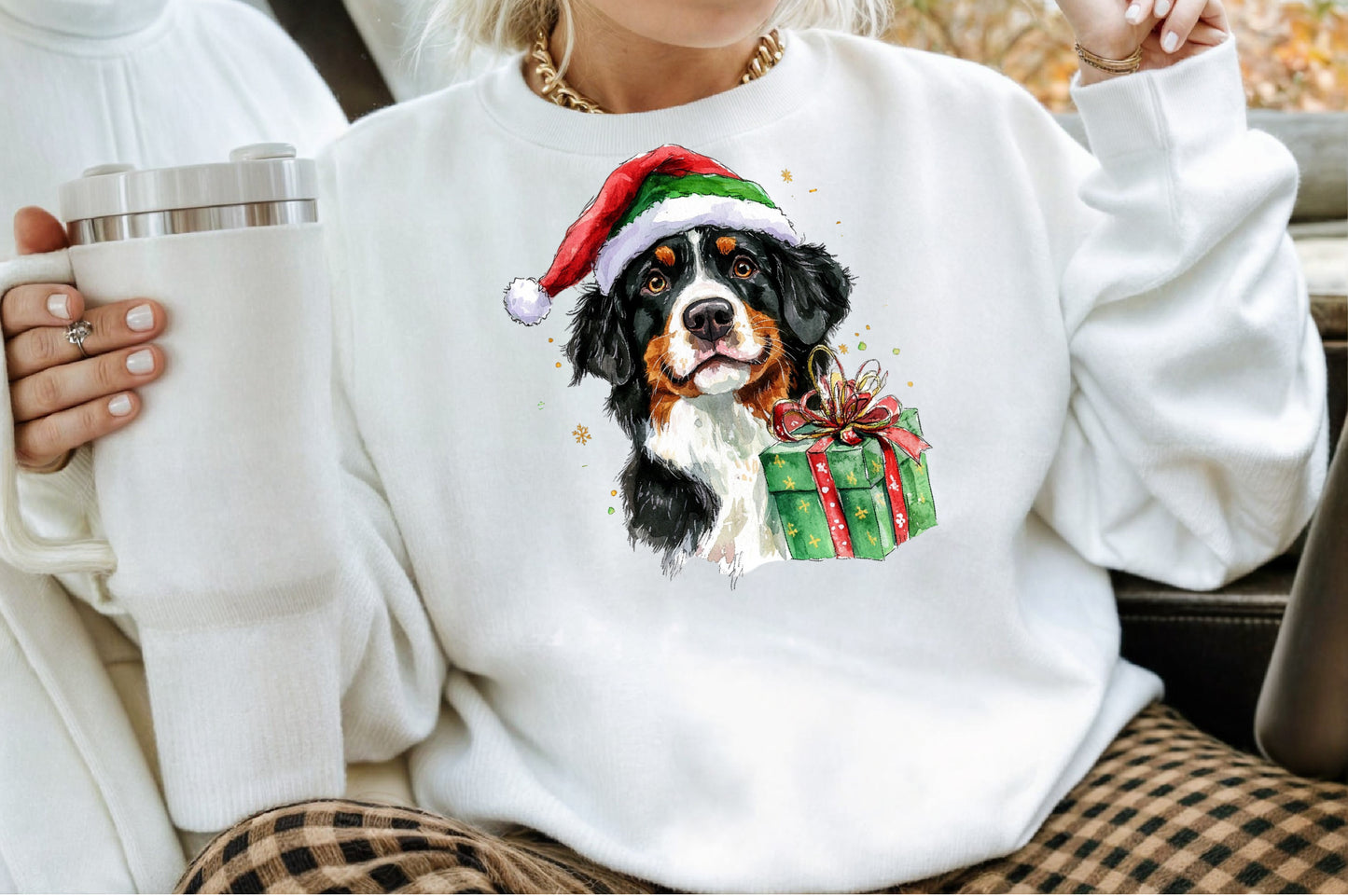 Christmas Dog Breeds Clipart PNG Bundle