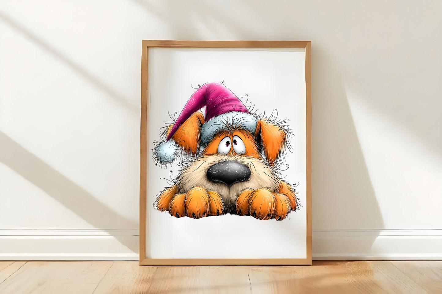 Christmas Dog Clipart PNG Bundle | Cute Watercolor Holiday Dog Clipart | Festive Christmas Puppy PNG