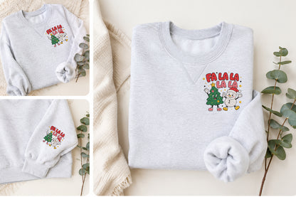 Christmas Fa La La Embroidery