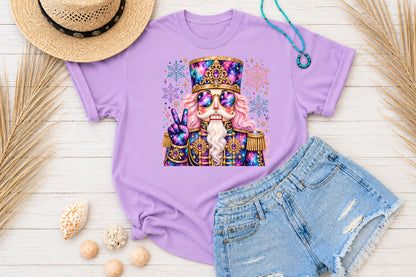 Christmas Galaxy Nutcracker PNG Cosmic Fantasy Soldier Sublimation Design