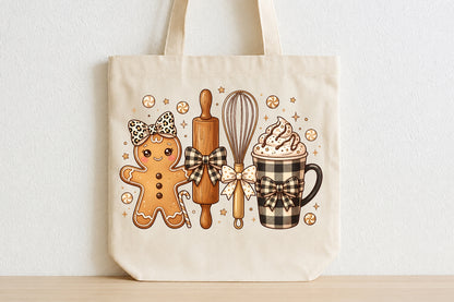 Christmas Gingerbread Baking PNG