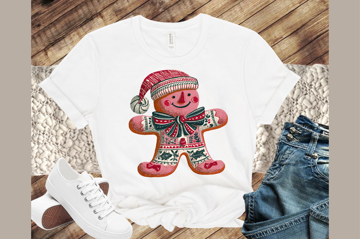 Christmas Gingerbread Man PNG