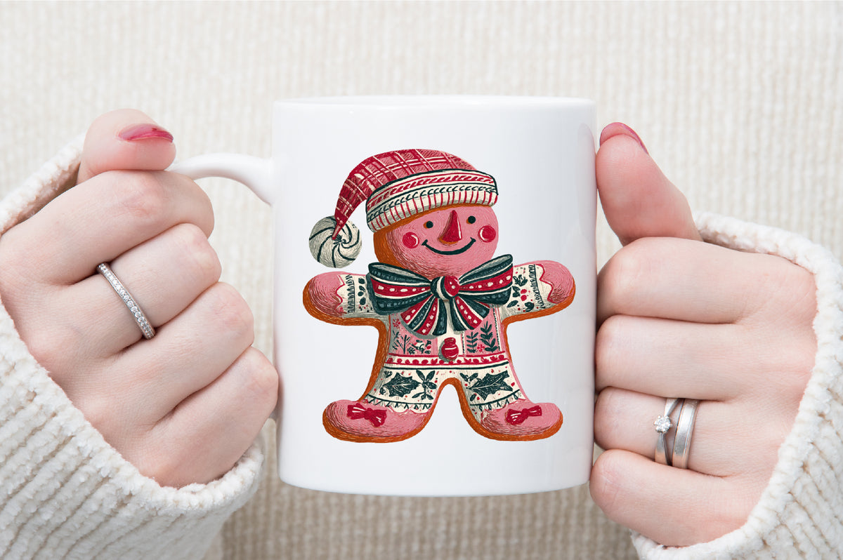 Christmas Gingerbread Man PNG