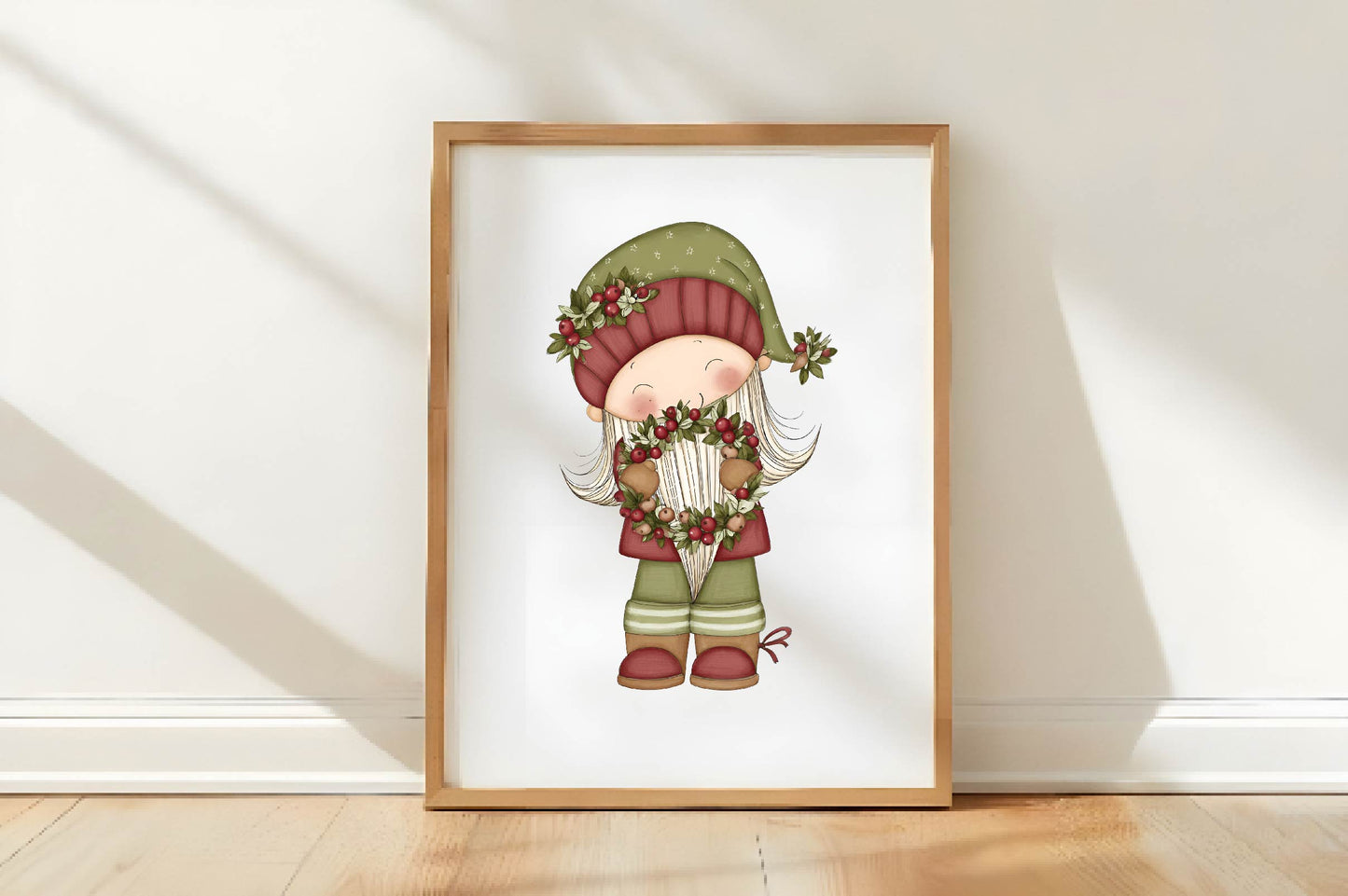 Christmas Gnome Clipart PNG