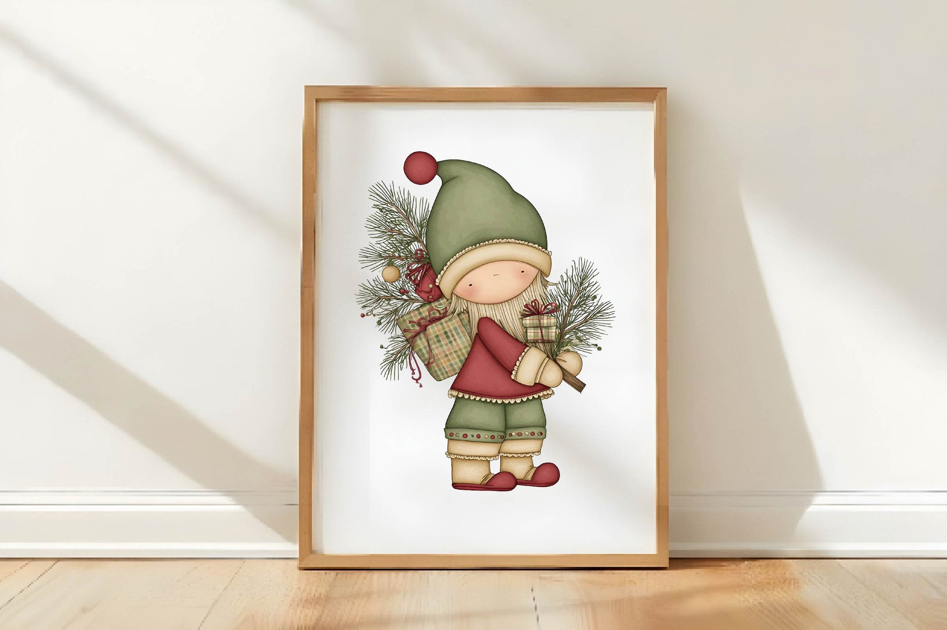 Christmas Gnome Clipart PNG