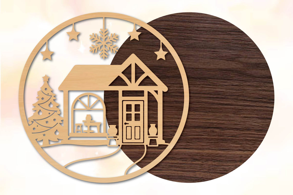 Christmas House SVG