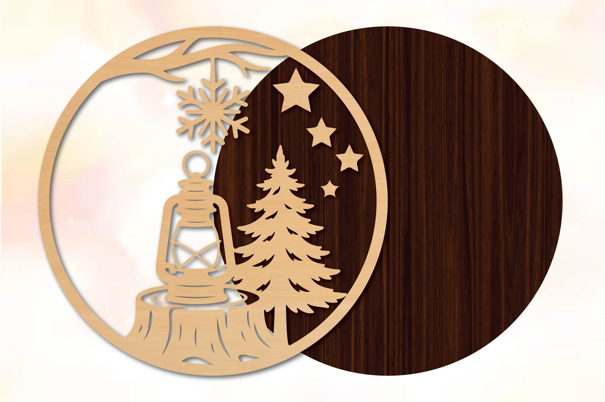 Christmas Lantern SVG
