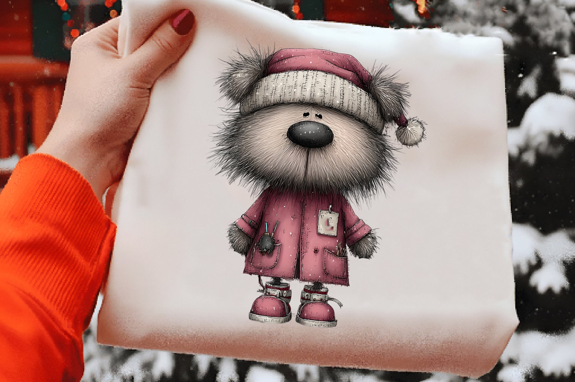 Christmas Nurse Teddy Bear PNG | Nurse Bear Clipart | 4 PNG