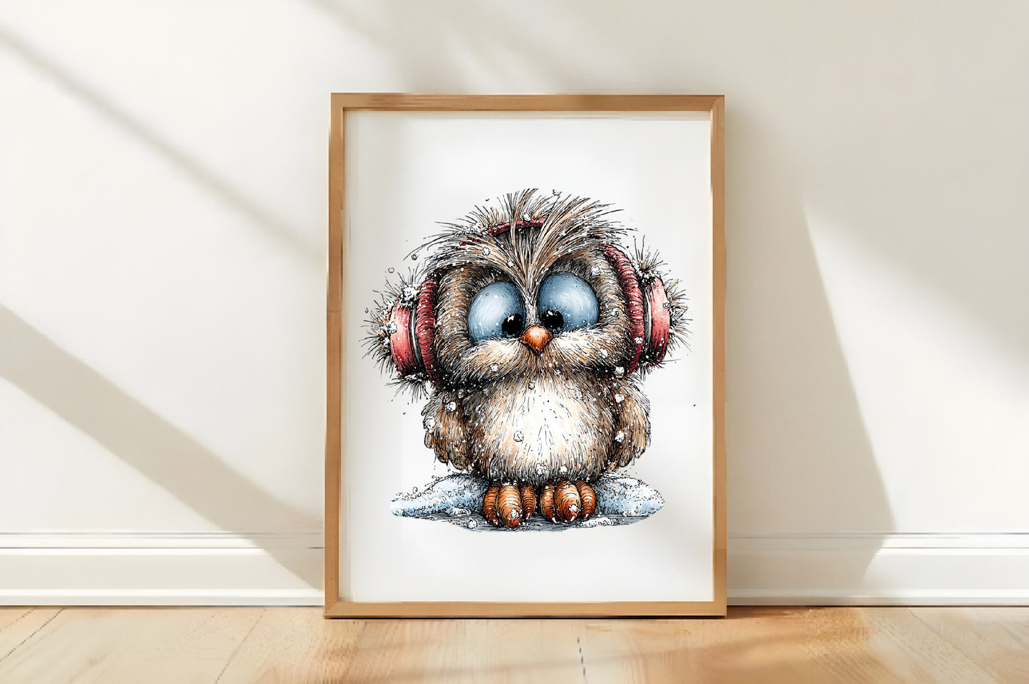 Christmas Owl Clipart Bundle | Cute Watercolor Holiday Owl PNG | Festive Winter Owl Clipart