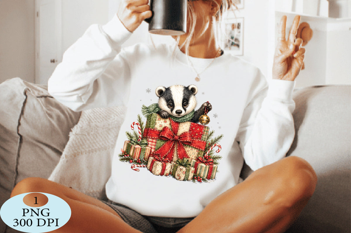 Christmas Panda Gift Box Holiday PNG Clipart