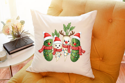 Christmas Parsnips and Pickles Clipart PNG Bundle