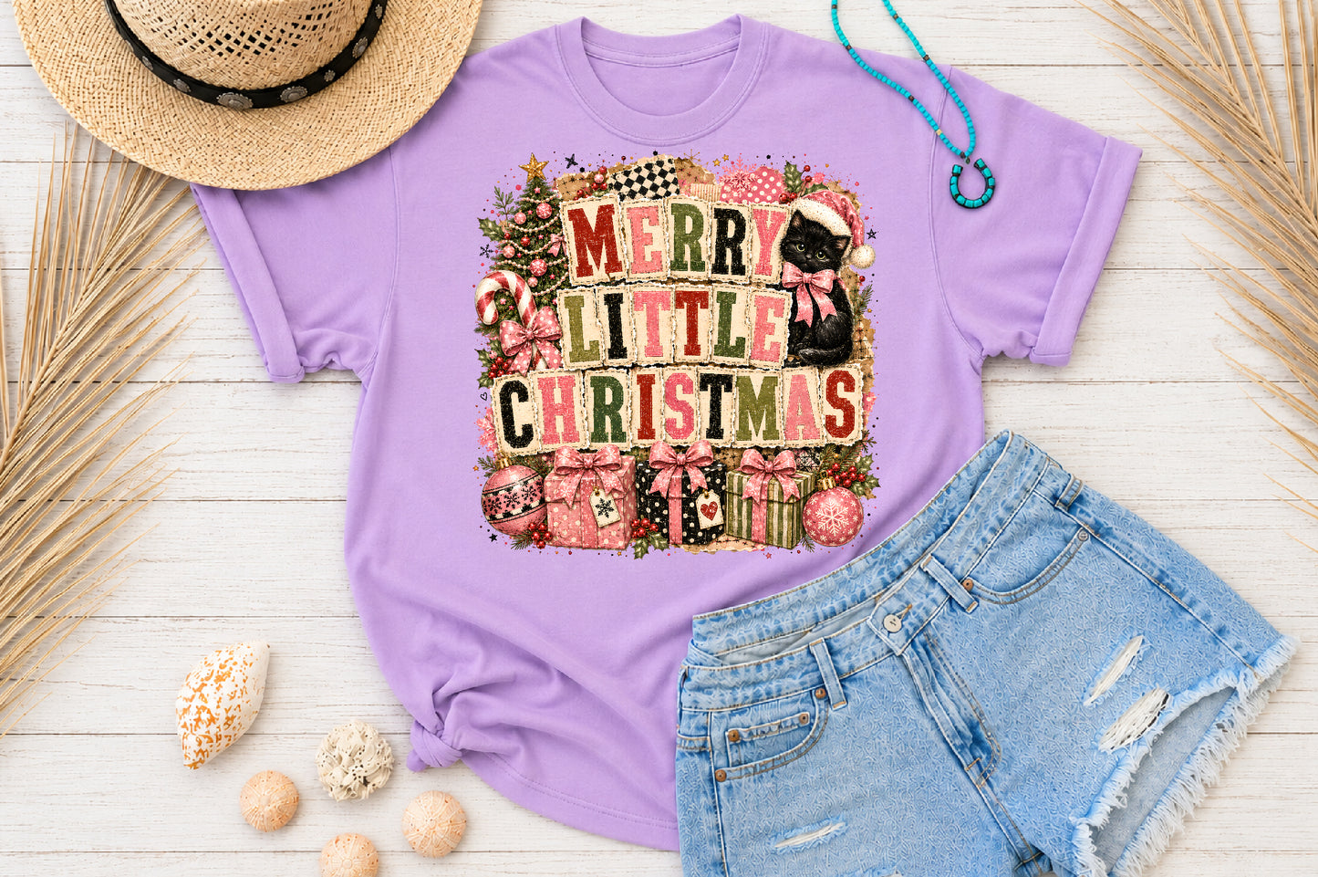 Holly Jolly Cheer PNG Bundle Christmas Patchwork Sublimation Designs