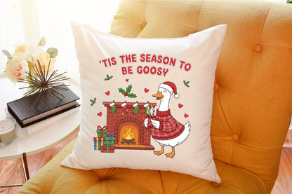 Funny Christmas Goose PNG