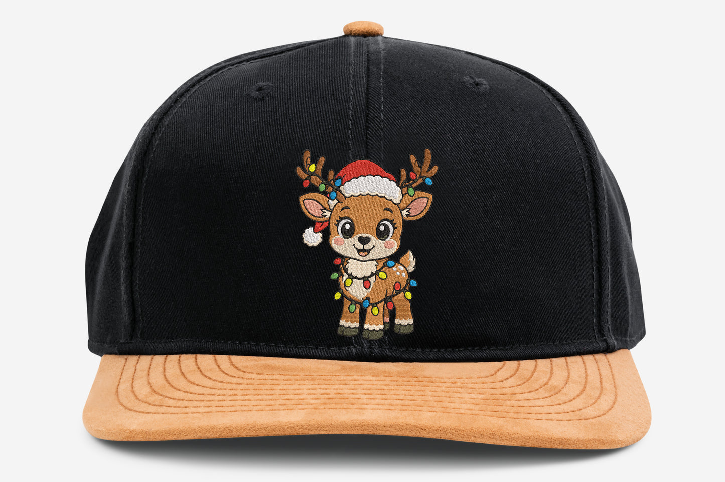 Christmas Reindeer Embroidery Design – Cute Reindeer Machine Embroidery Pattern, Festive Christmas & Winter Embroidery Design