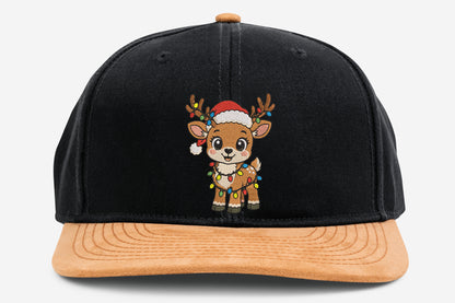 Christmas Reindeer Embroidery Design – Cute Reindeer Machine Embroidery Pattern, Festive Christmas & Winter Embroidery Design