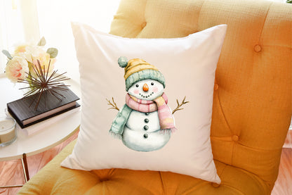 Christmas Snowman Clipart PNG Bundle Commercial Use