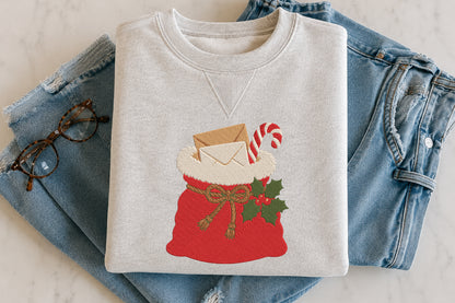Christmas Stocking Embroidery Design