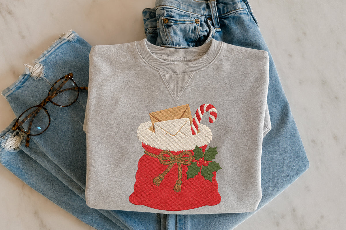 Christmas Stocking Embroidery Design