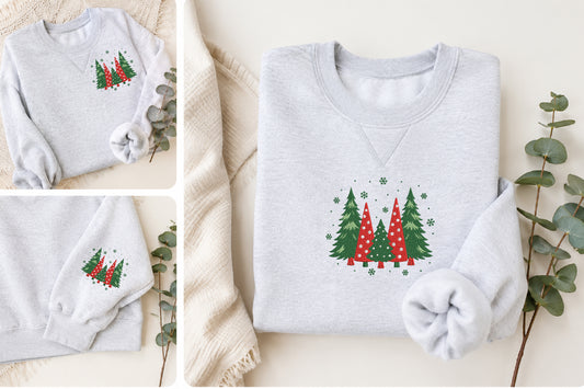 Christmas Tree Embroidery Design