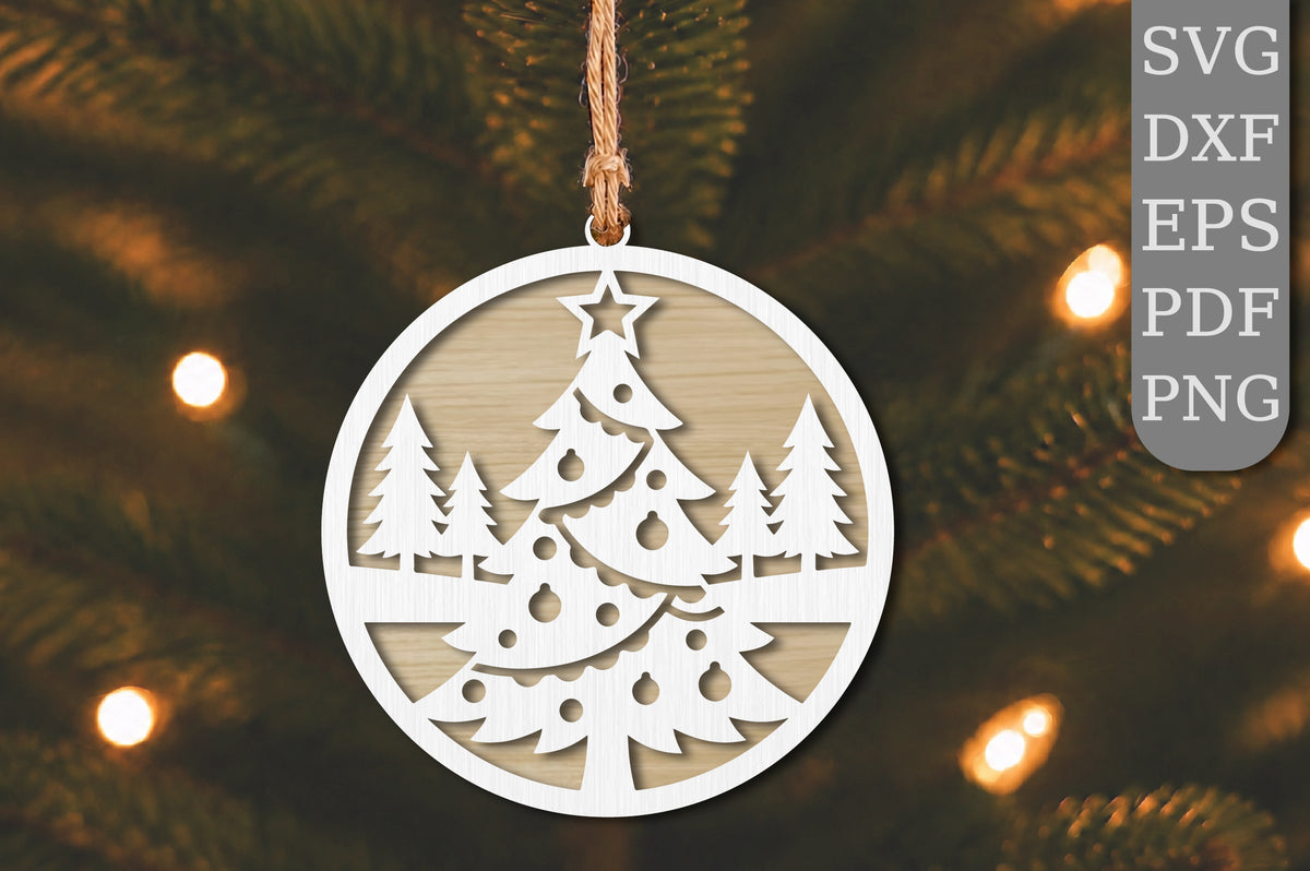 Christmas Tree Forest SVG