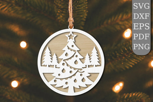 Christmas Tree Forest SVG
