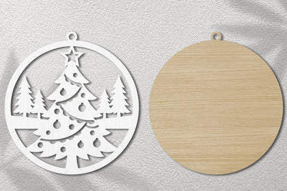 Christmas Tree Forest SVG