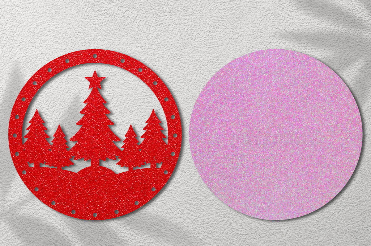 Christmas Tree Ornament Laser Cut SVG Bundle