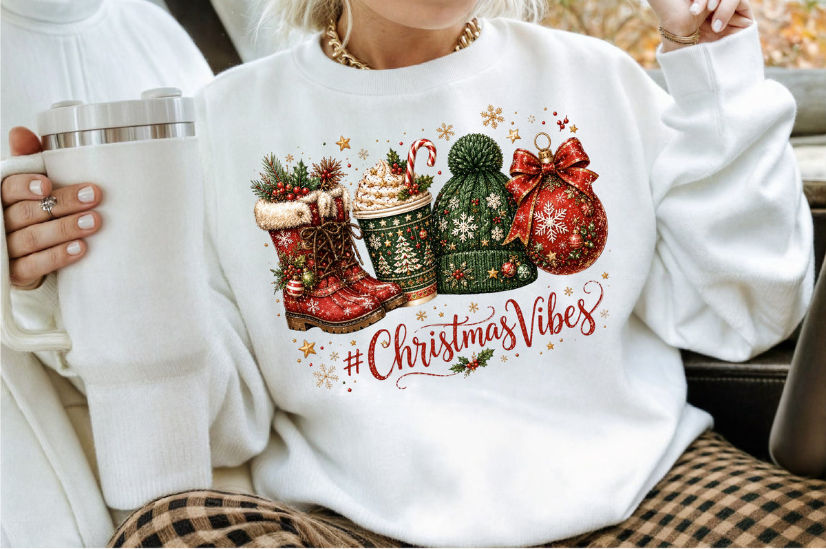 Christmas Vibes PNG