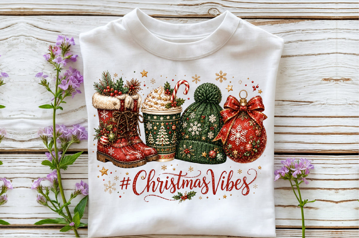 Christmas Vibes PNG