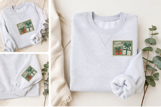 Christmas Stamp Embroidery Design