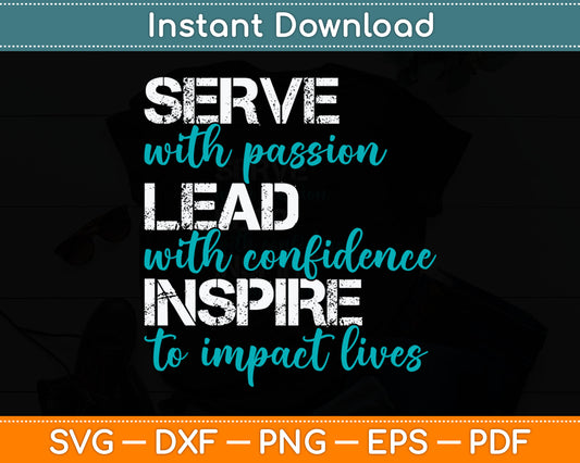 Church Youth Leader Leadership Svg Digital Cutting File