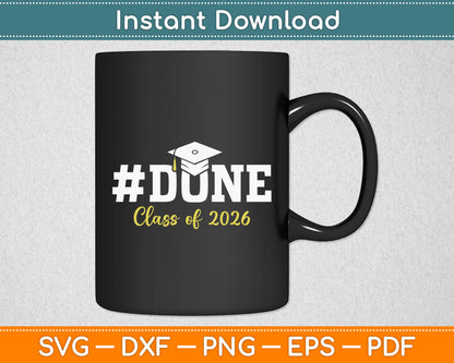 Class Of 2026 Graduation Svg Digital Cutting File