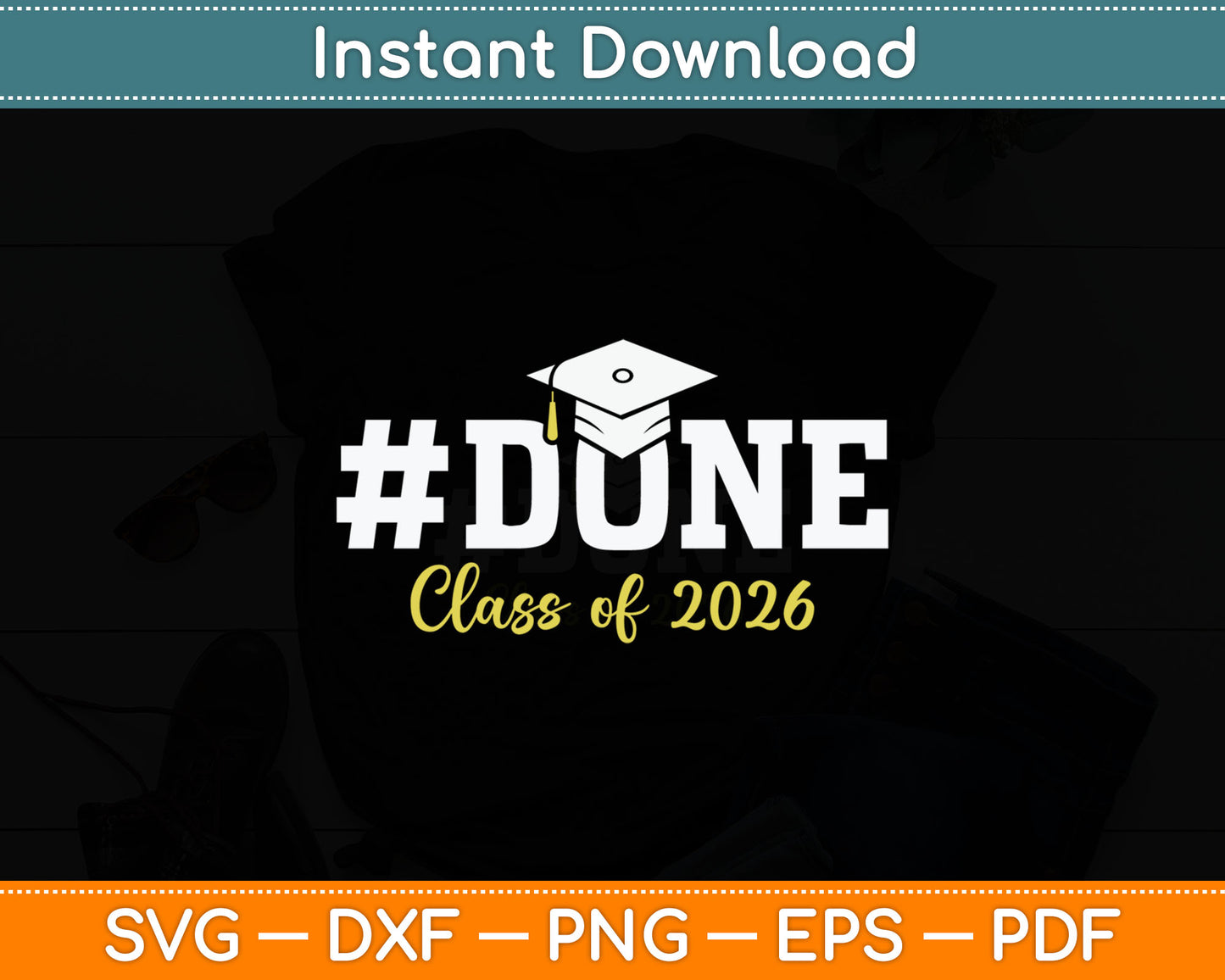 Class Of 2026 Graduation Svg Digital Cutting File