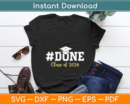 Class Of 2026 Graduation Svg Digital Cutting File