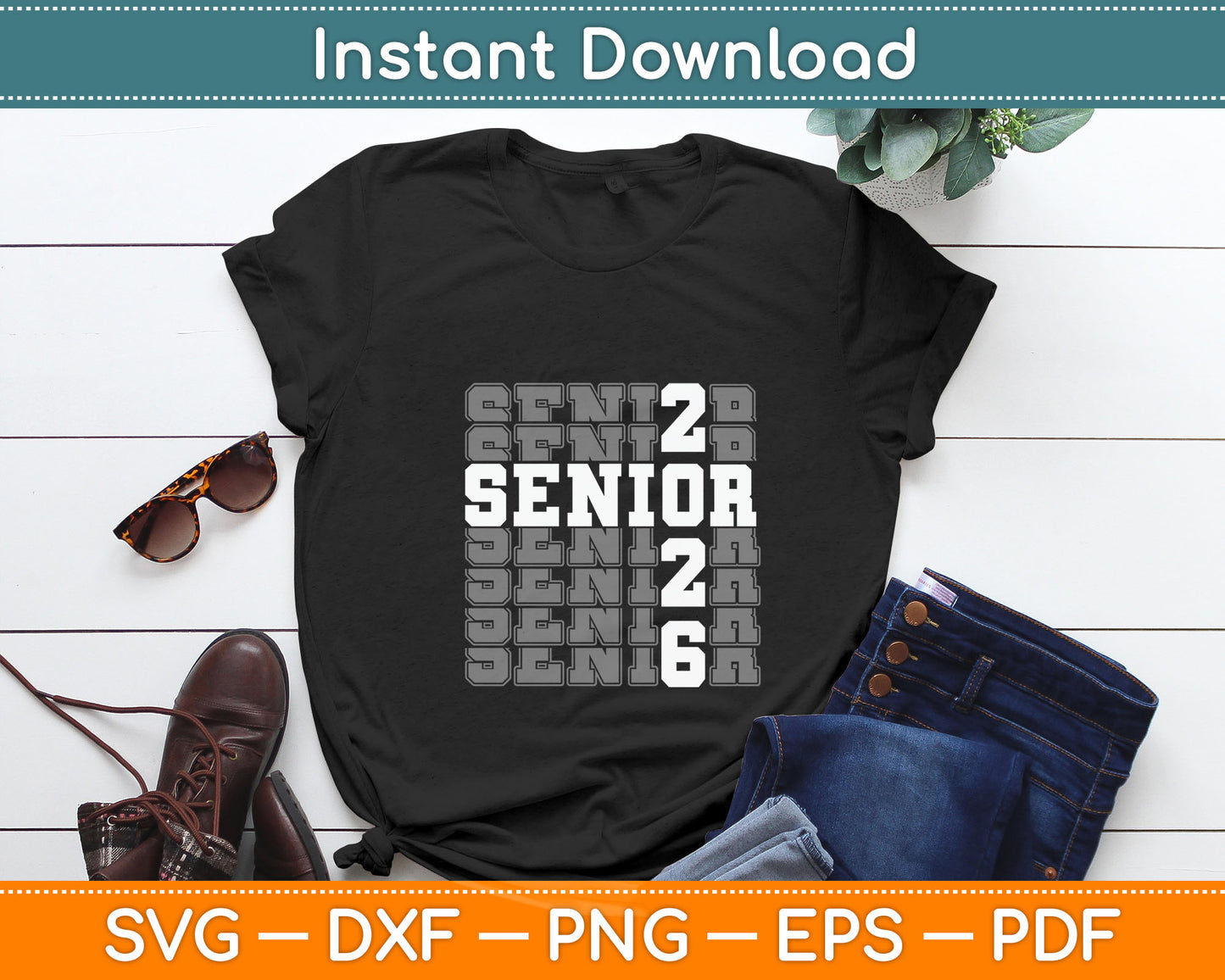 Class Of 2026 Senior 2026 Back To School 2026 Graduation Svg Digital Cutting File