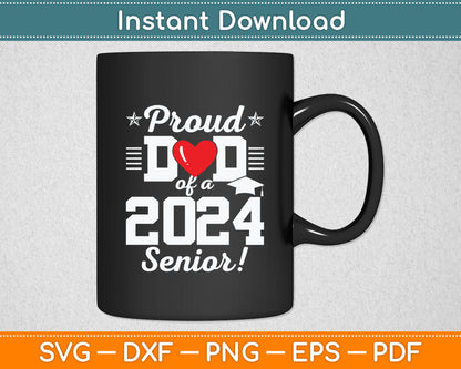 Class of 2025 - Senior Year - Proud Dad - Senior 2025 Svg Digital Cutting File