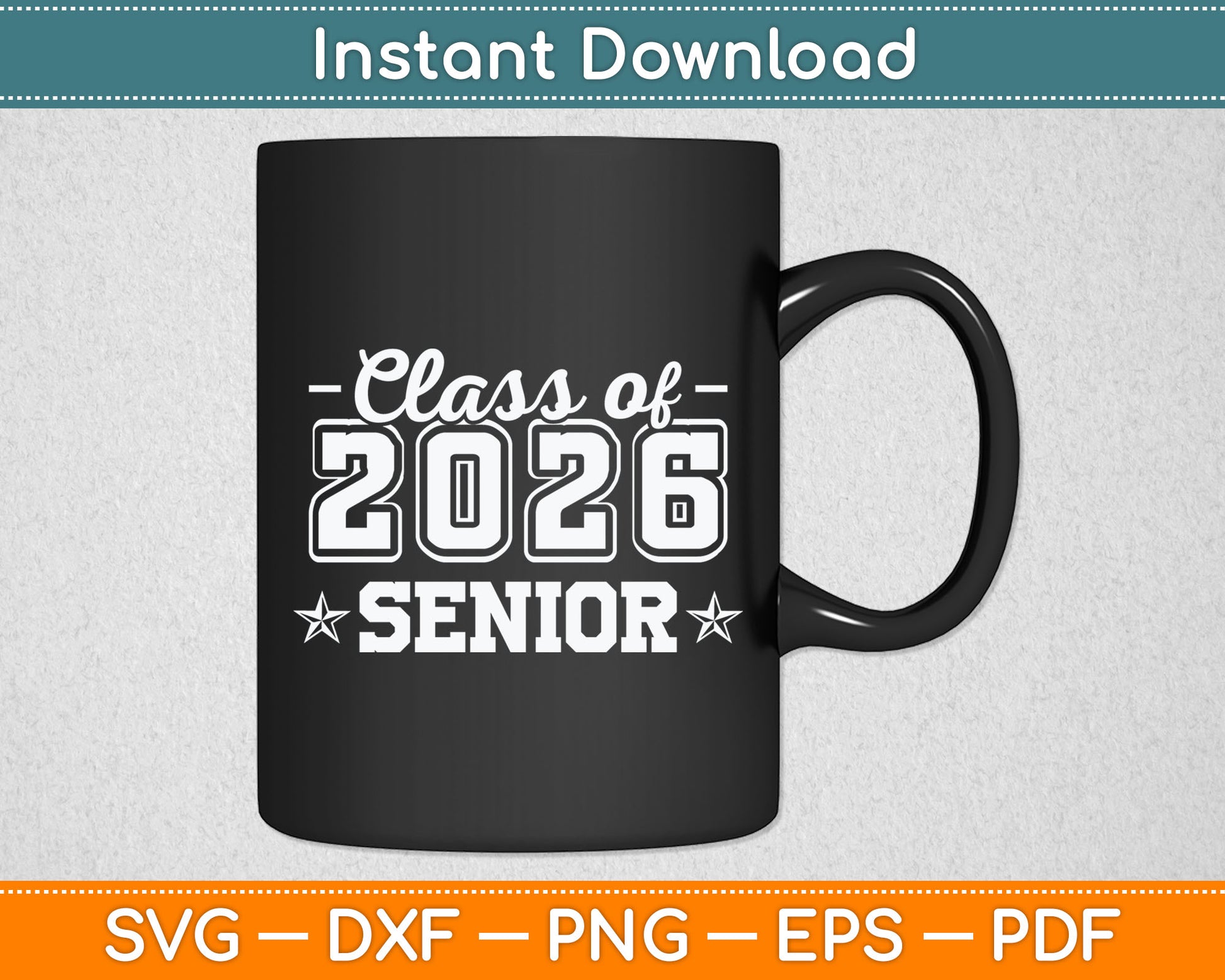 Class of 2026 Senior 2026 Graduation 2026 Back To School Svg Digital Cutting File