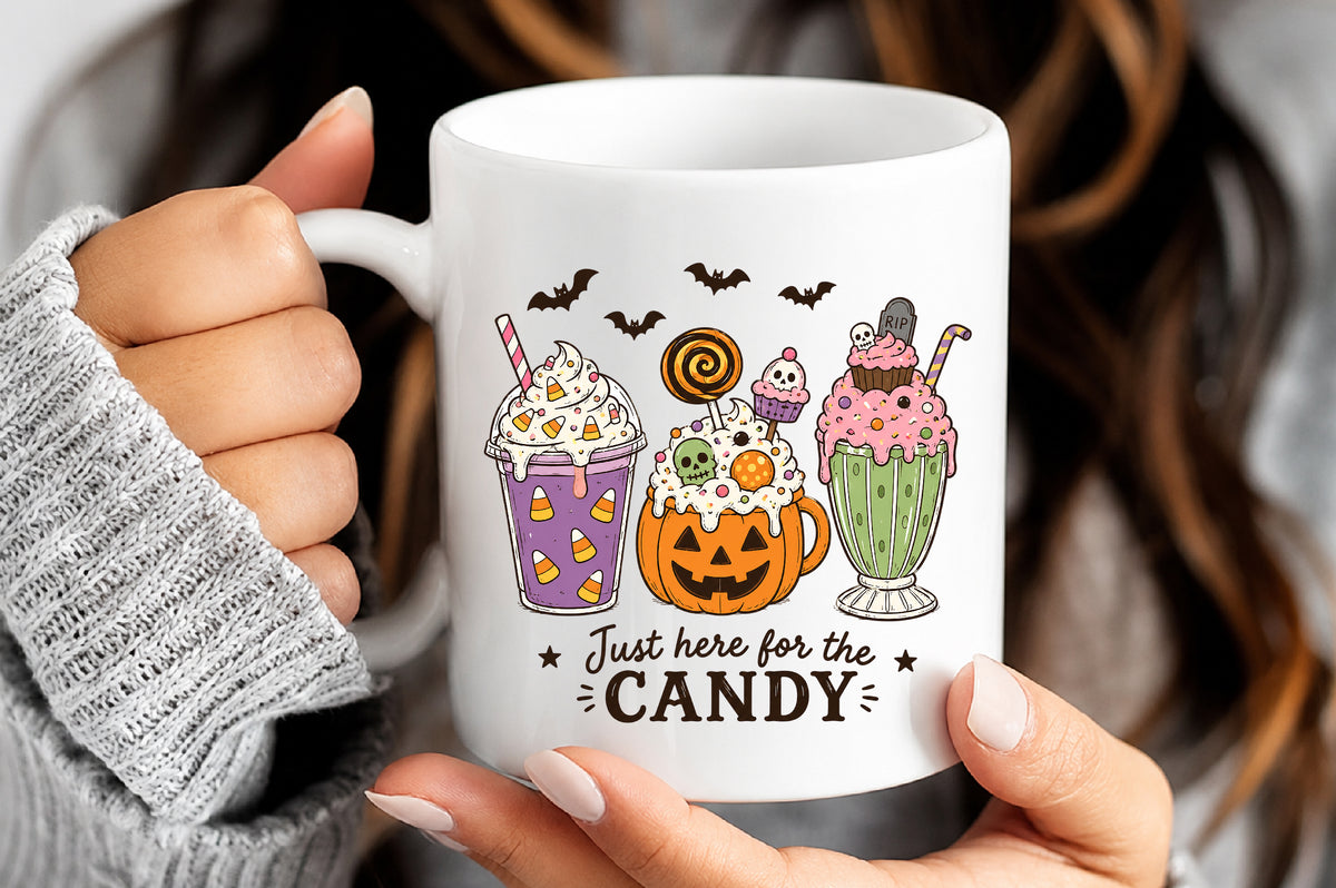 Halloween Candy Coffee PNG