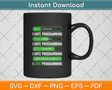 Computer Programmer Funny Computer Programming Svg Digital Cutting File