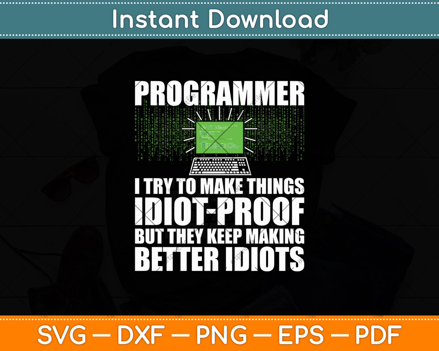 Computer Programmer Science Coding Lovers Svg Digital Cutting File